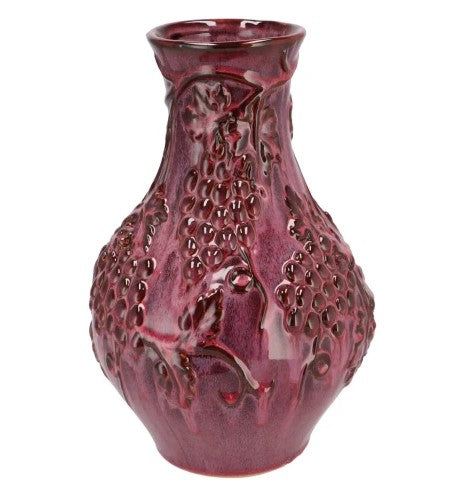 Inga Grape Vaas Bordeauxrood 25x35cm