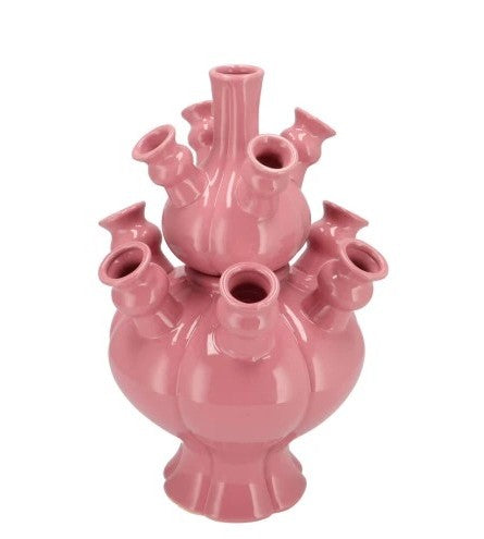 Rotterdamse Tulpenvaas Roze 25x25x36cm