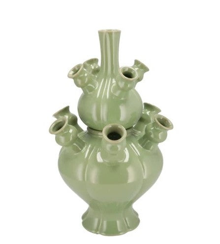 Rotterdamse Tulpenvaas Groen 25x25x36cm