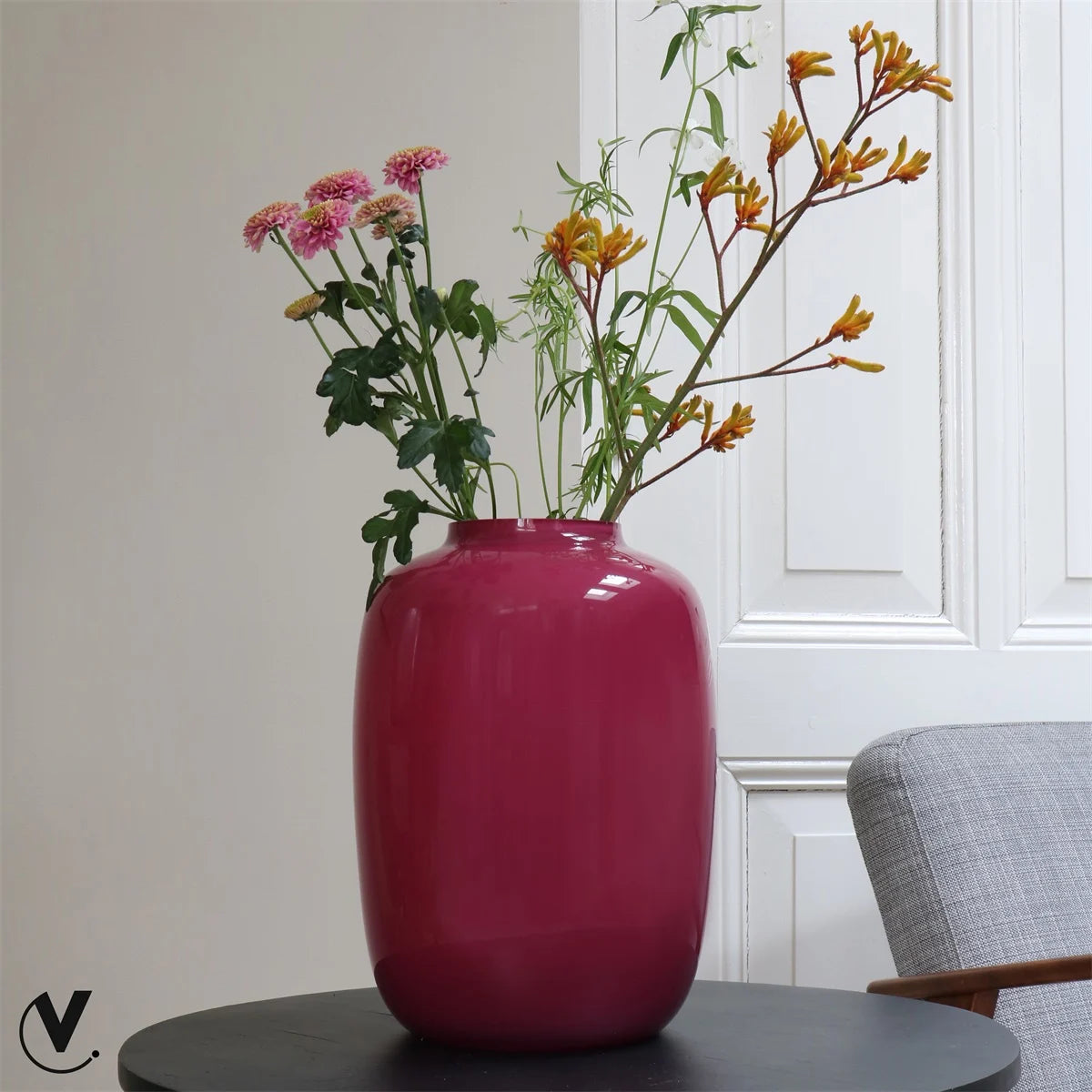 Artic Vaas Mauve 25x35cm