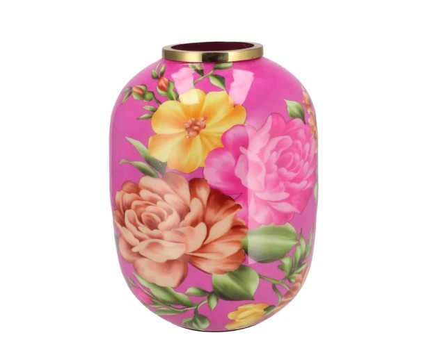 June Tropical Fuchsia Vase flower 28x36cm