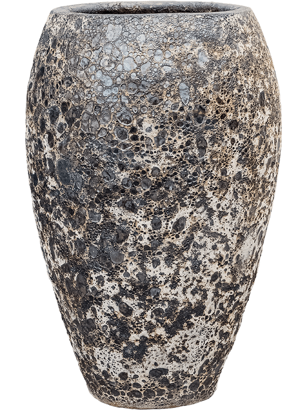 Baq Lava Pot Emperor relic Zwart  45x75cm